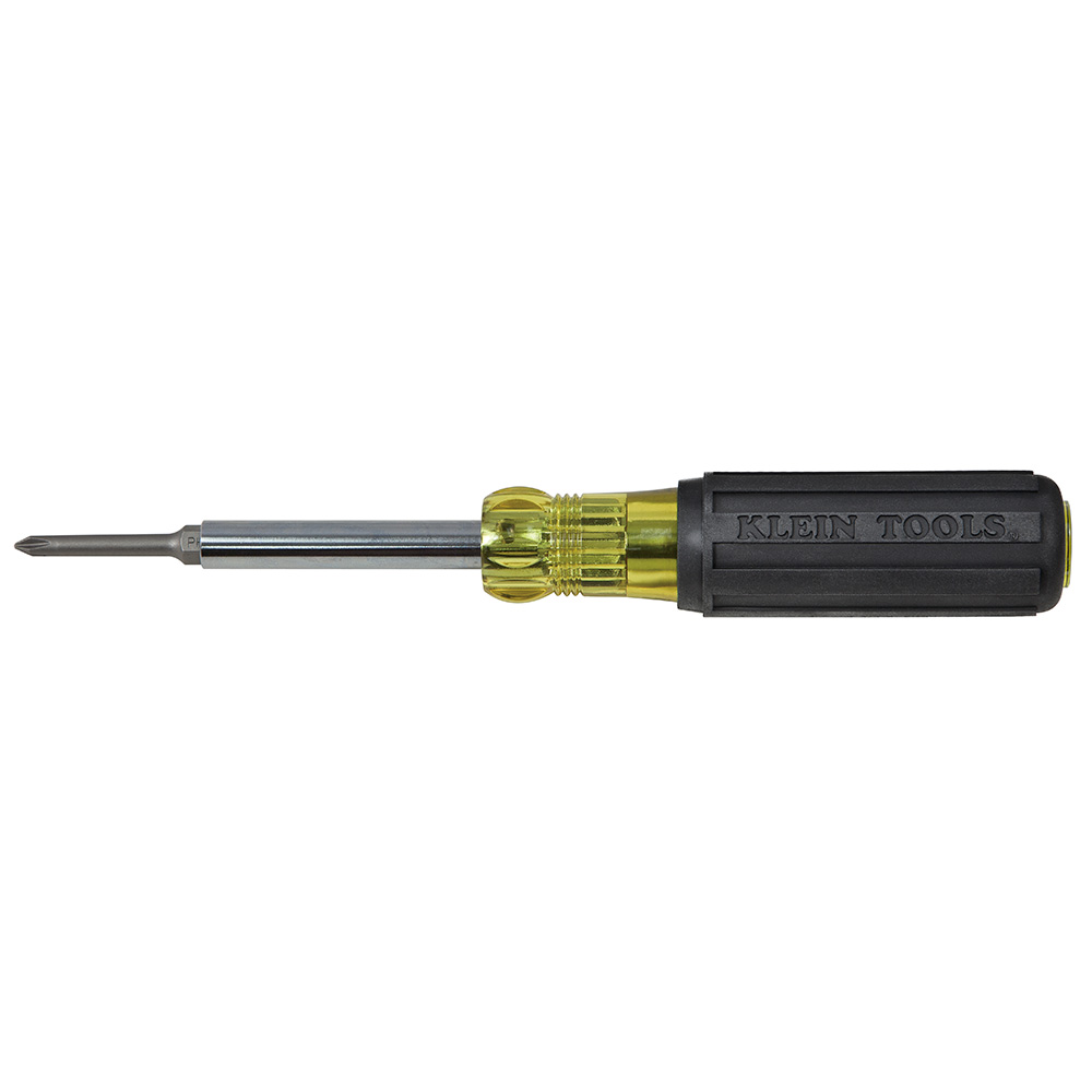 Extended Bit Screwdriver/Nut Driver with Square Recessed,